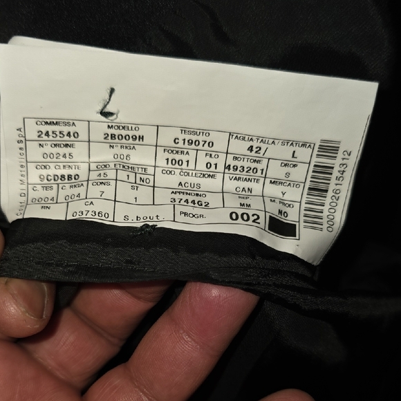 Armani Collezioni Black Tuxedos Premium Wool - Picture 10 of 14